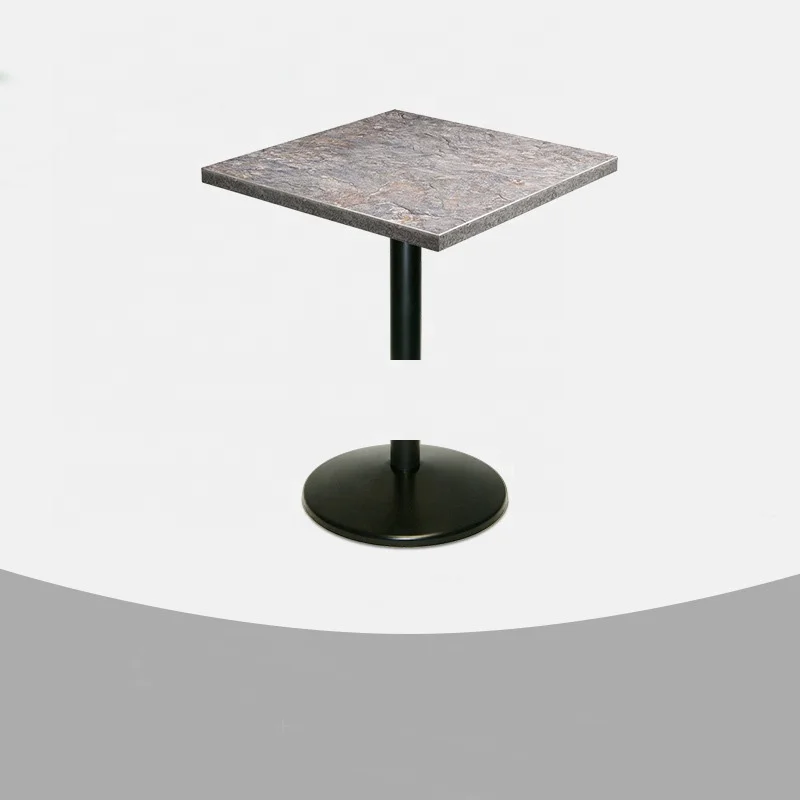 Modern Milk Tea Dessert Shop Square Table Simple Cafe furniture set Fast Food bar Small Round Square Table
