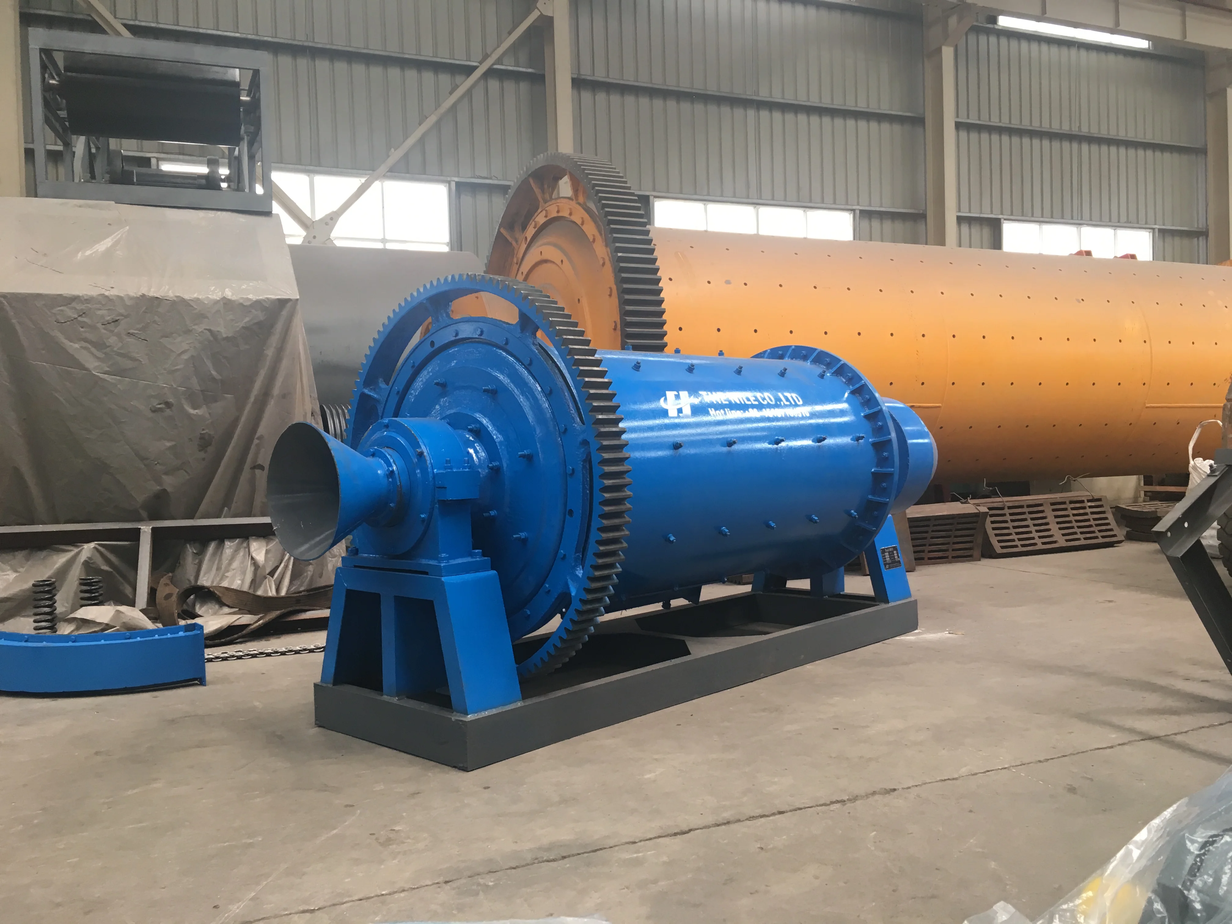 Whole-Life Service Mineral Ball Mill With Diesel Ball Mill Concrete Ball Mill Grinding System in Kenya