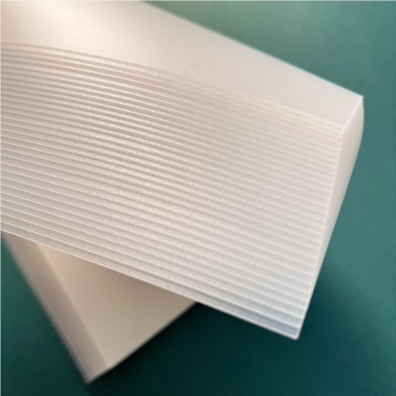 A3 350MIC 50PCS Wholesale PP Hard Book Binding Sheet PVC Book Binding Cover