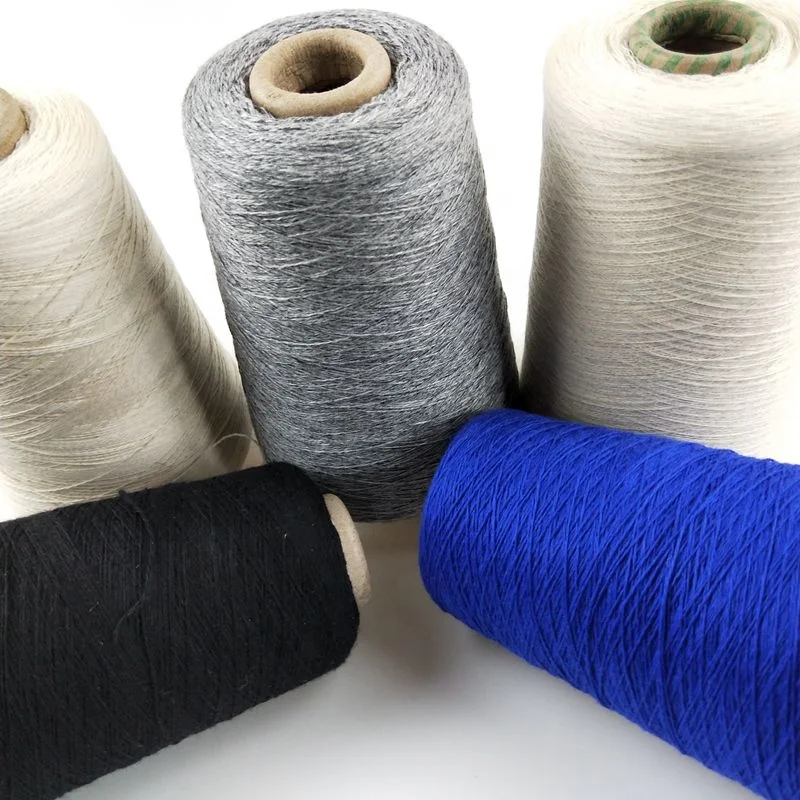 30% Ангорская шерстяная смешанная пряжа для шапок, шалей