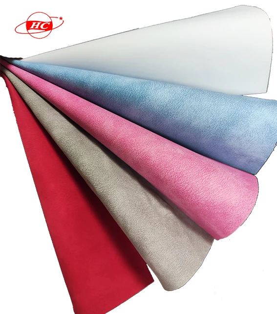 PU leather Frosted sheepskin pattern customized 1.0 mm leather pu synthetic leather for bags backpacks