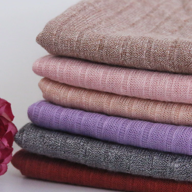 6036#  50%polyester 60%rayon ,knitted fabric for sun protection for the sunscreen clothing and thin coat