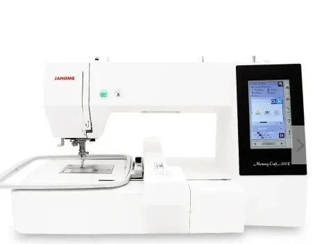 Wholesale high quality and no MOQ Janome memory craft 550e embroidery machines for sewing clothes