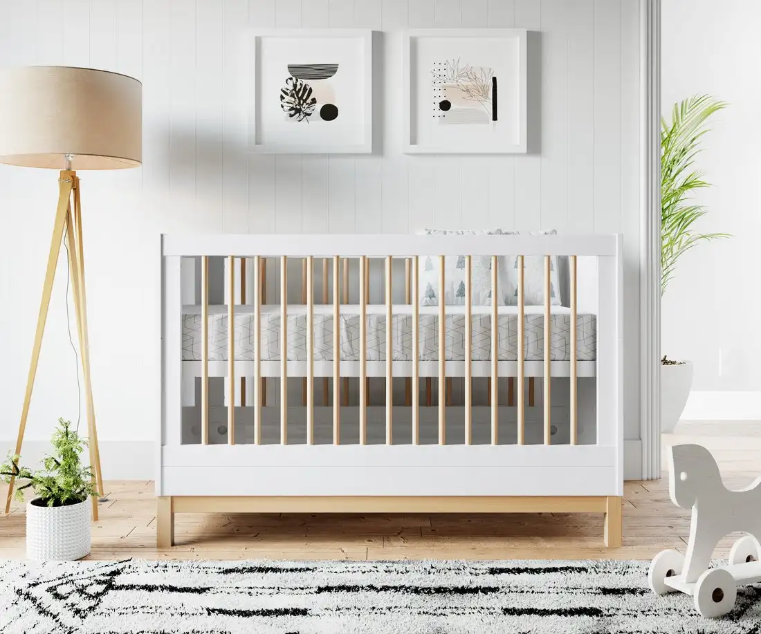 kids cribs solid wood pine cot bed,baby wholesale multifunctional baby bed crib