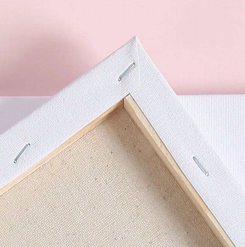 10 шт деревянная рамка велосипеда хлопковая белая натянутым холстом рамка для рисования картины DIY холст для живописи поставки