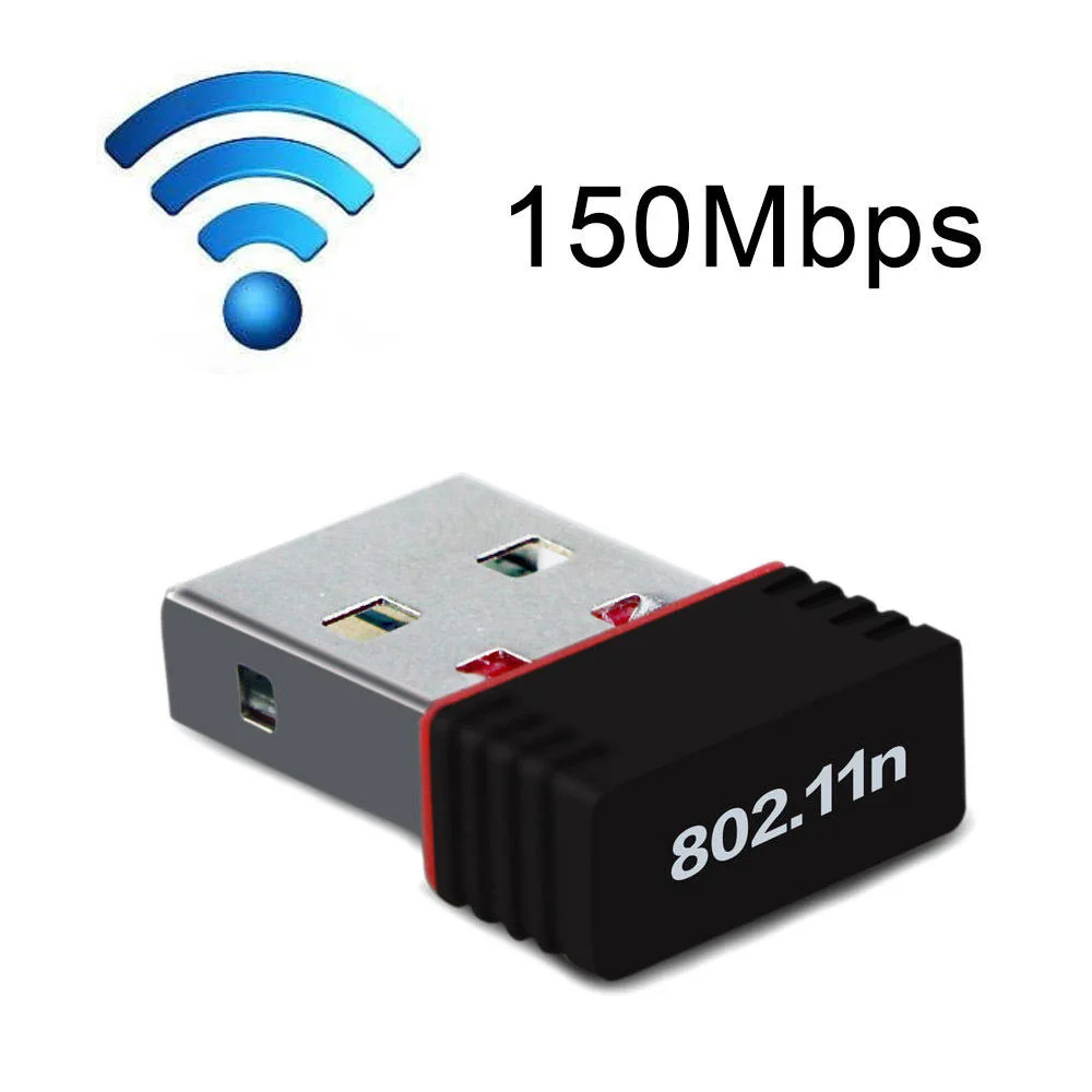 Cheap RTL8188 chipset mini USB 2.0 WiFi wireless adapter WI-FI network card 802.11n 150Mbps network WI-FI adapter