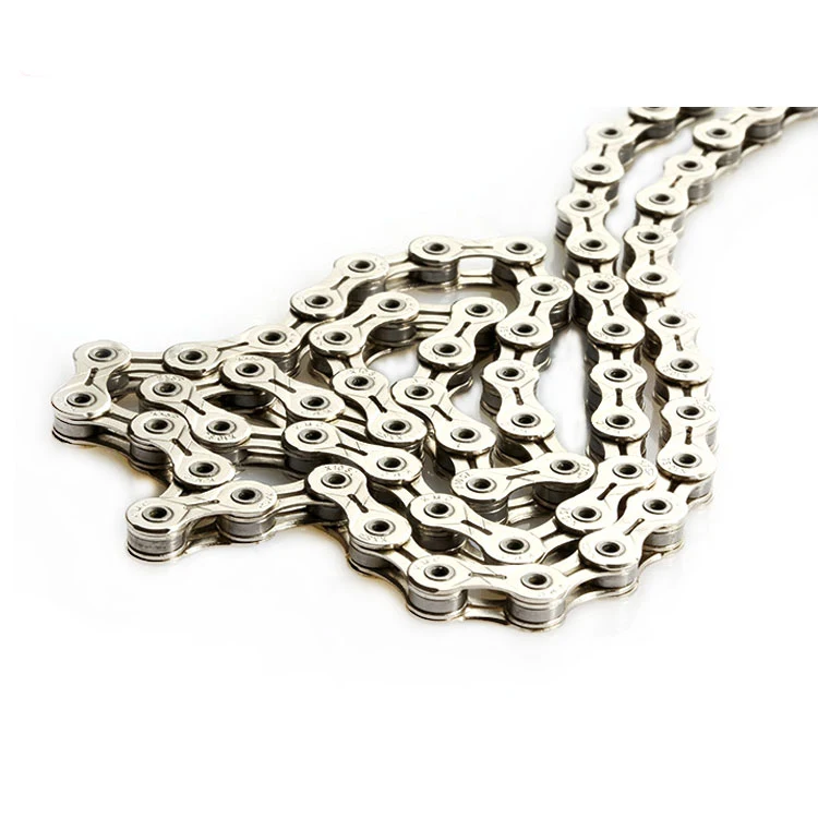 Wholesale High Quality Bicycle Chain CX10SL 116L 10 speed Cheap Bicycle Parts All Hollow In Silver Color