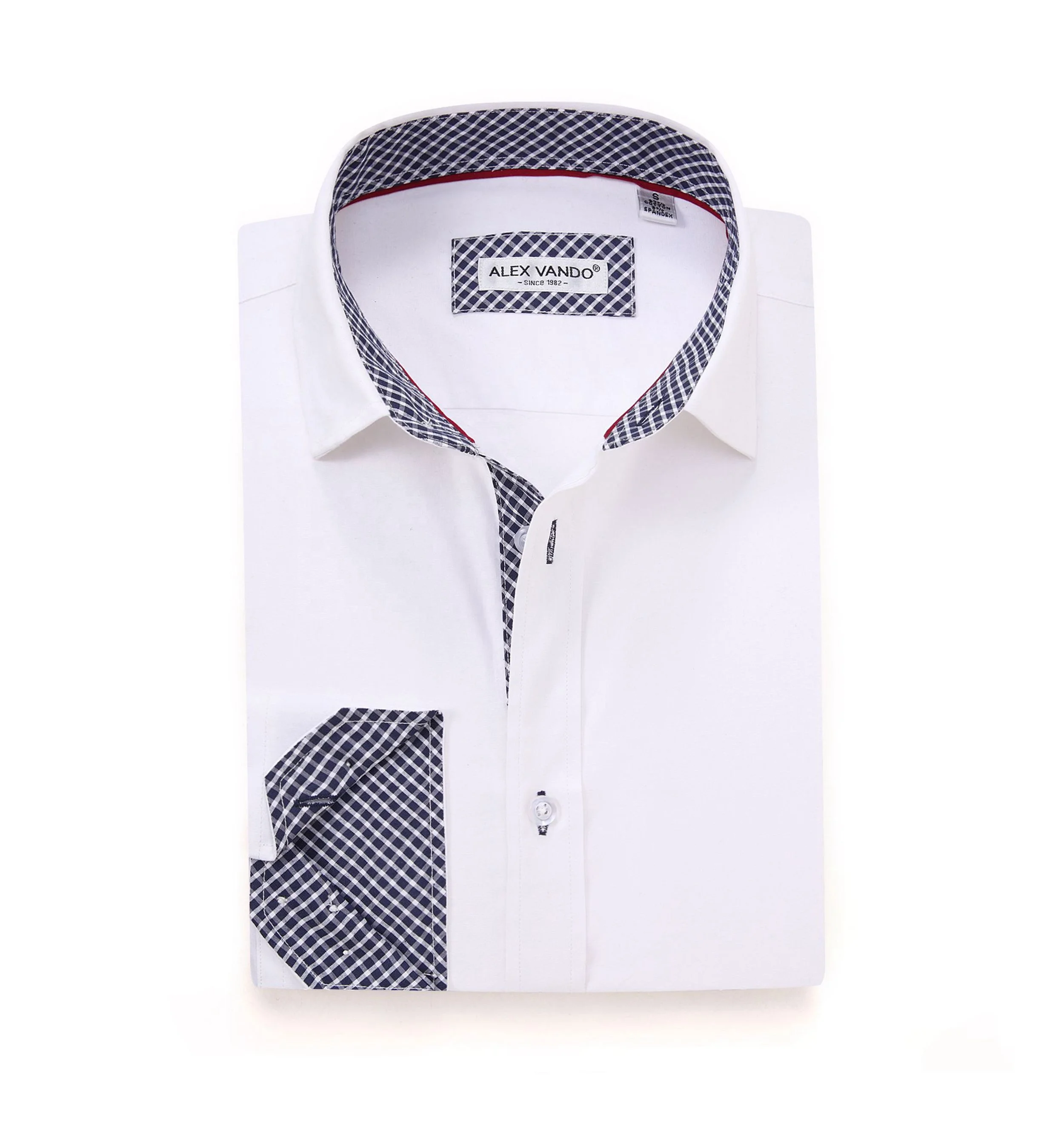 100% cotton regular fit dress shirts for men fashion long sleeve office mens shirts uniform
