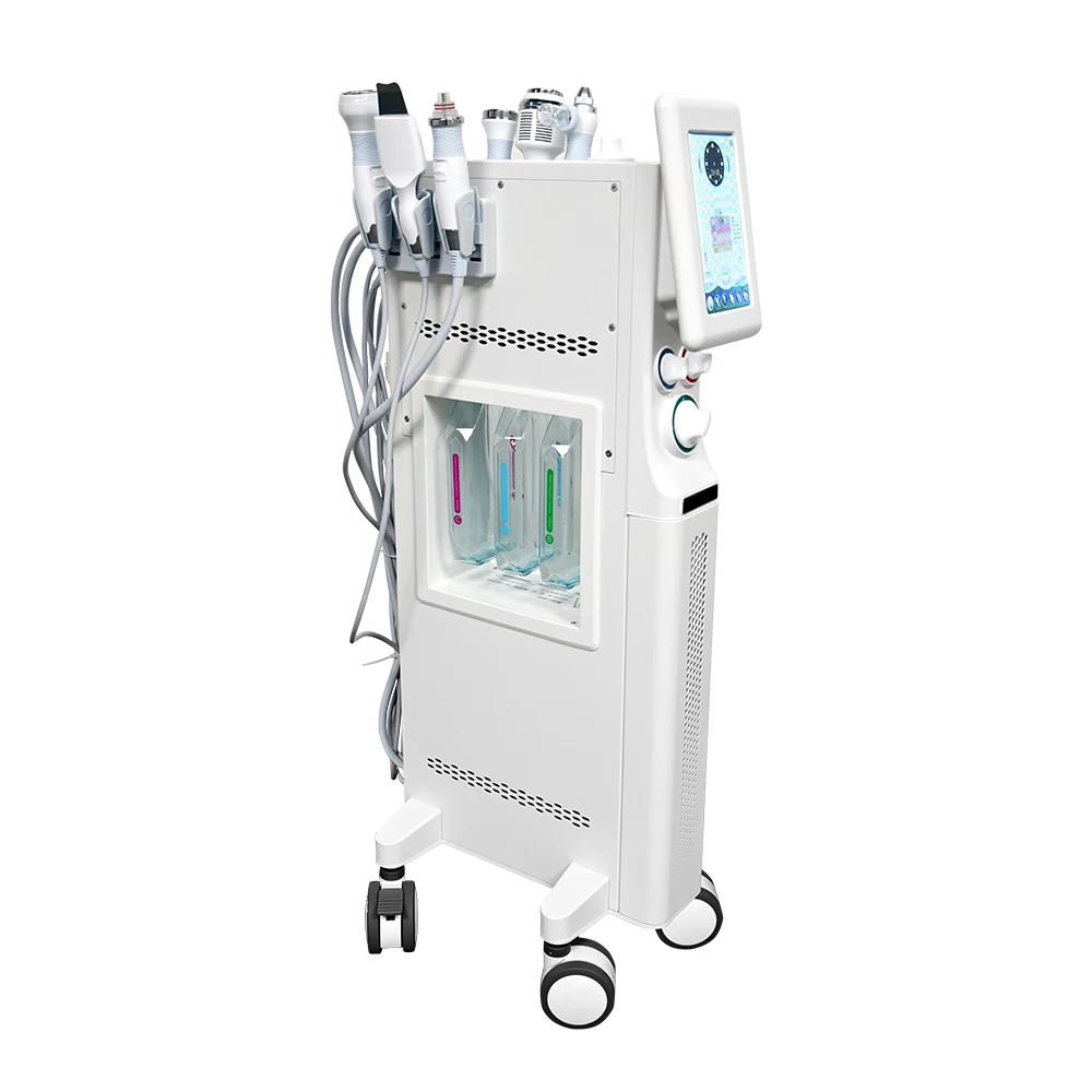New Arrival Vertical 7 in 1 Hydro microdermabrasion facial wrinkle removing and care machine professional 2023