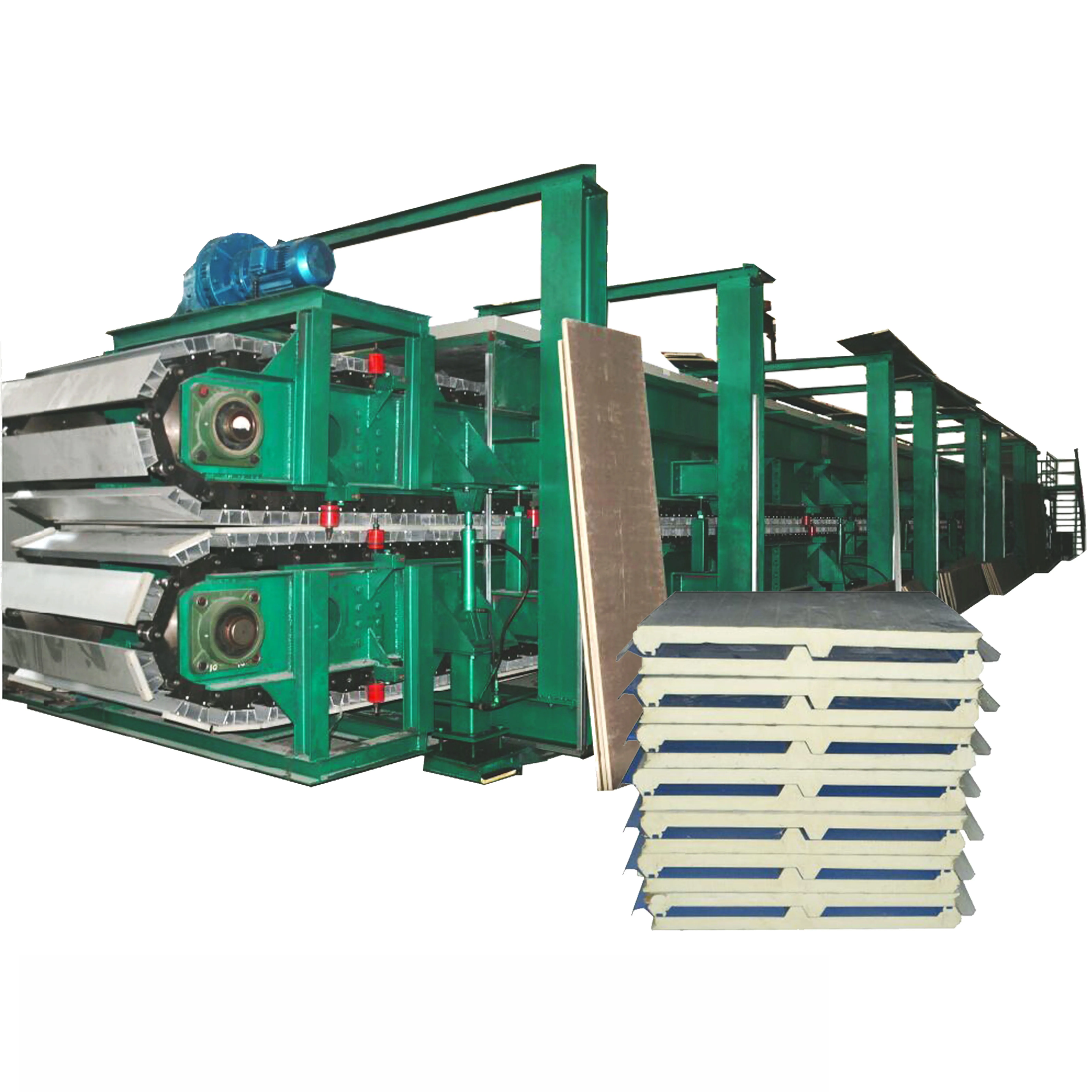 PU Sandwich Panel Machine Continuous Sandwich Panel Production Line