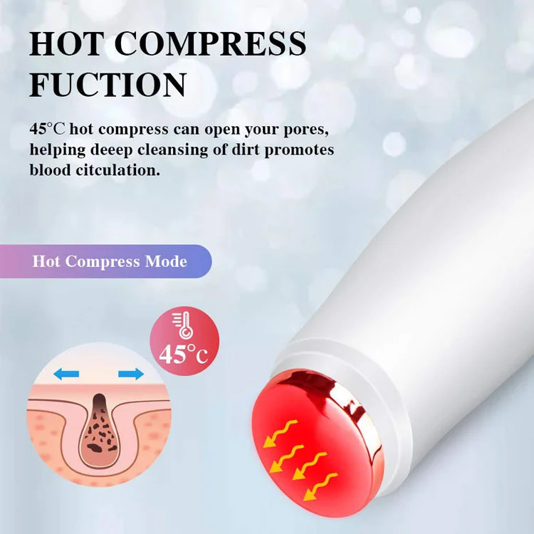 SGROW Blackhead Remover Hot Compress Vacuum Absorption Remove Blackhead