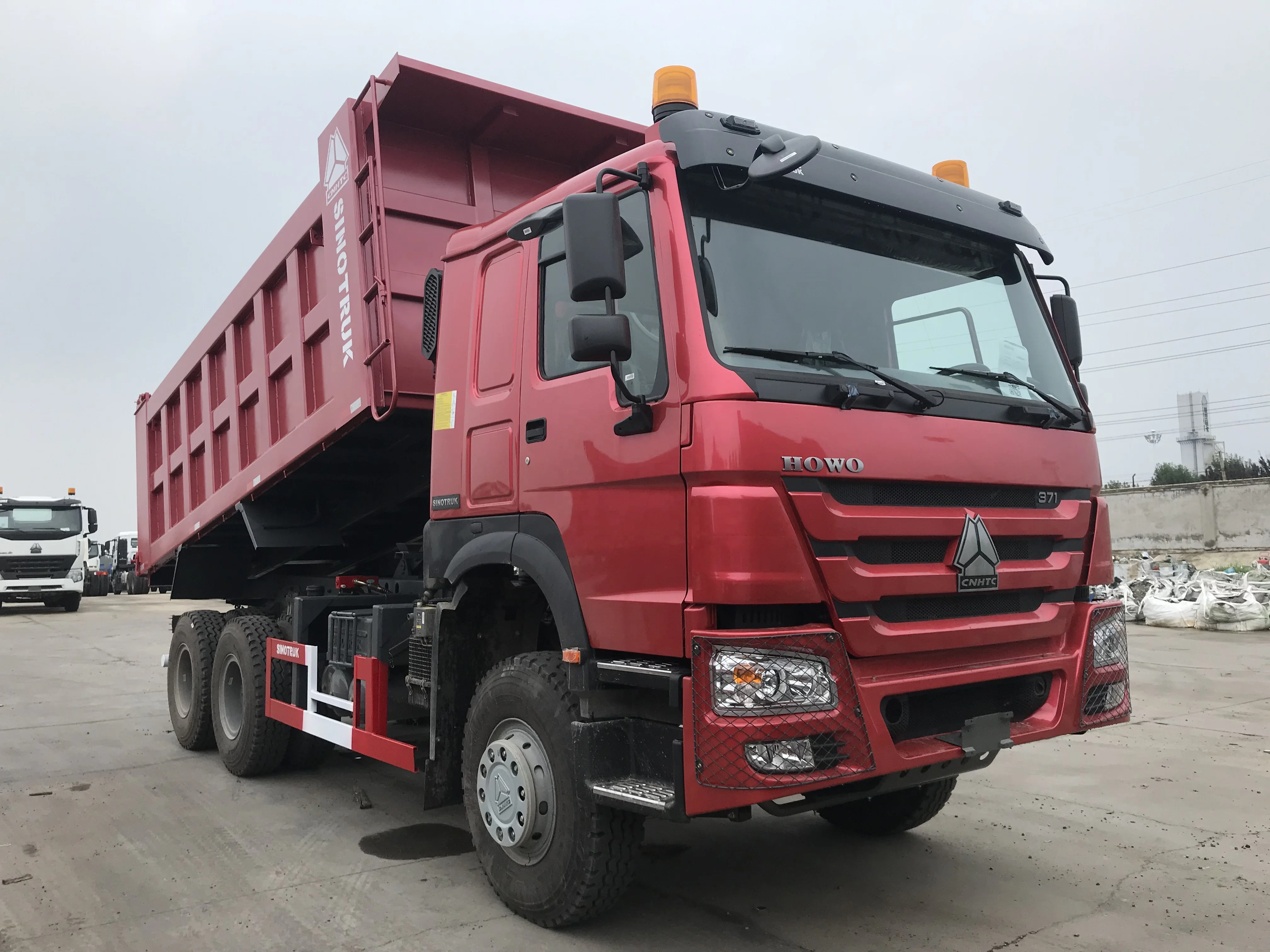6X4 Tipper Lorry Volume Capacity 25 Tons Dump Trucks For Sale Holland