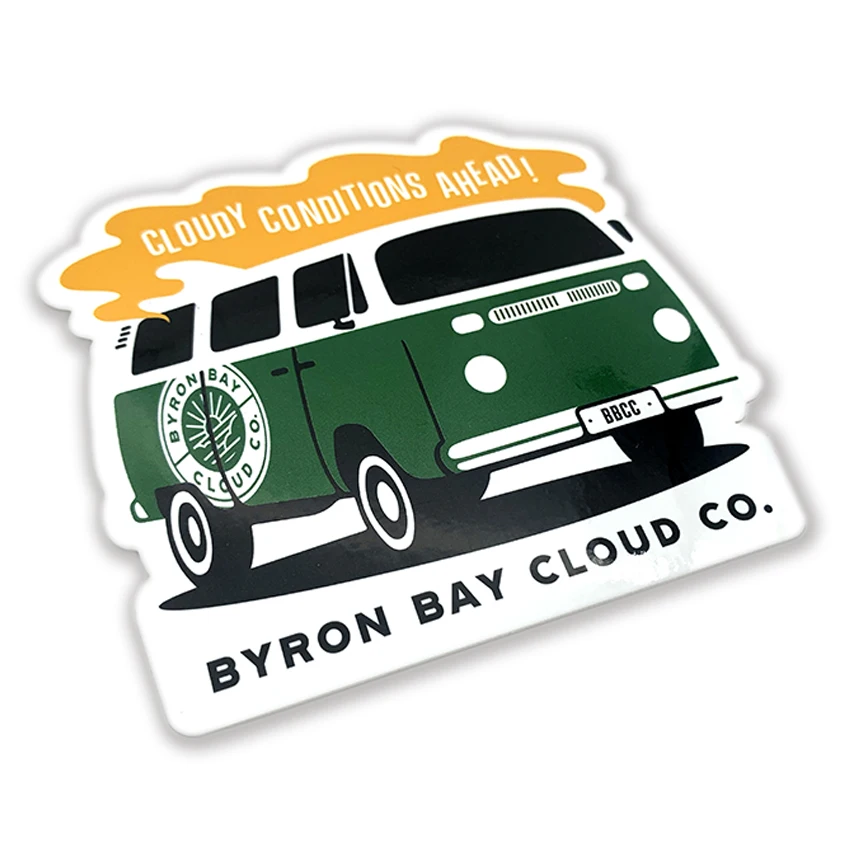 Custom print logo sticker waterproof outdoor pvc vinyl kiss cut sticker sheet with matte glossy laminate