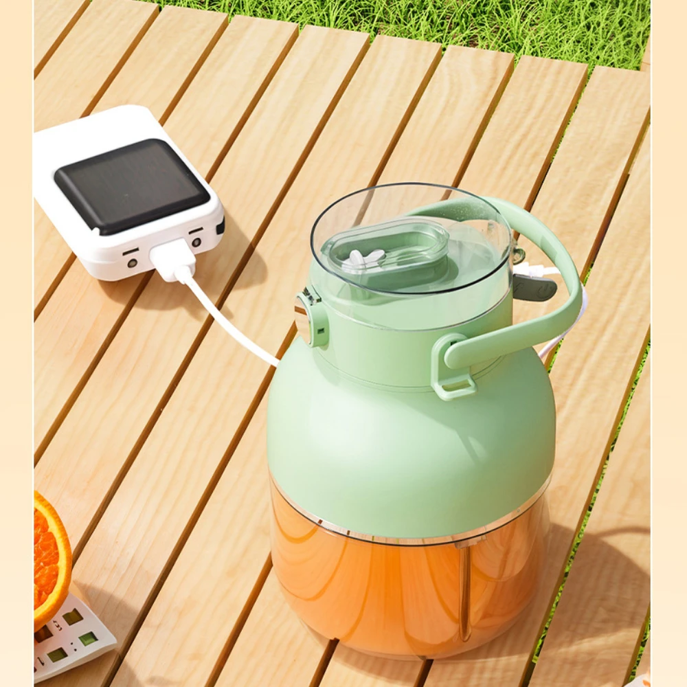 2024 New juicer Juicer cup Ton ton cup 1L Large capacity Portable multi-functional household intelligent fruit electric juicer