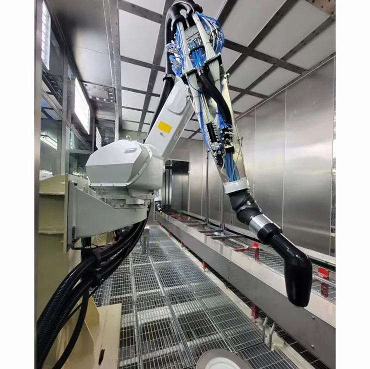 factory customized spraying painting robots machinery robotic arm airless sprayer with nozzle for metal coating