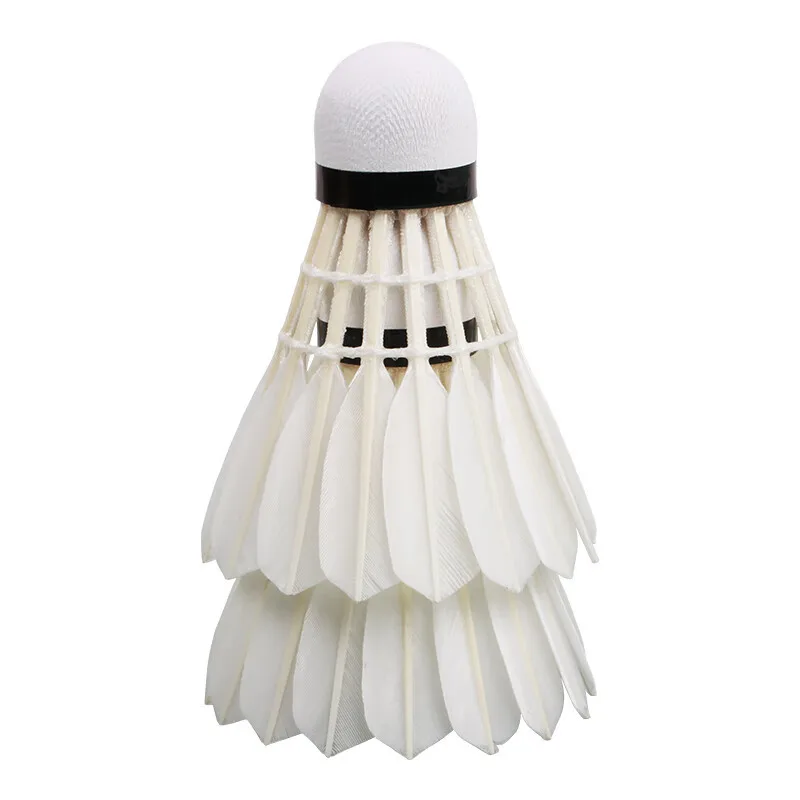 Competition Badminton shuttlecock standard hot selling professional white durable duck feather badminton shuttlecock
