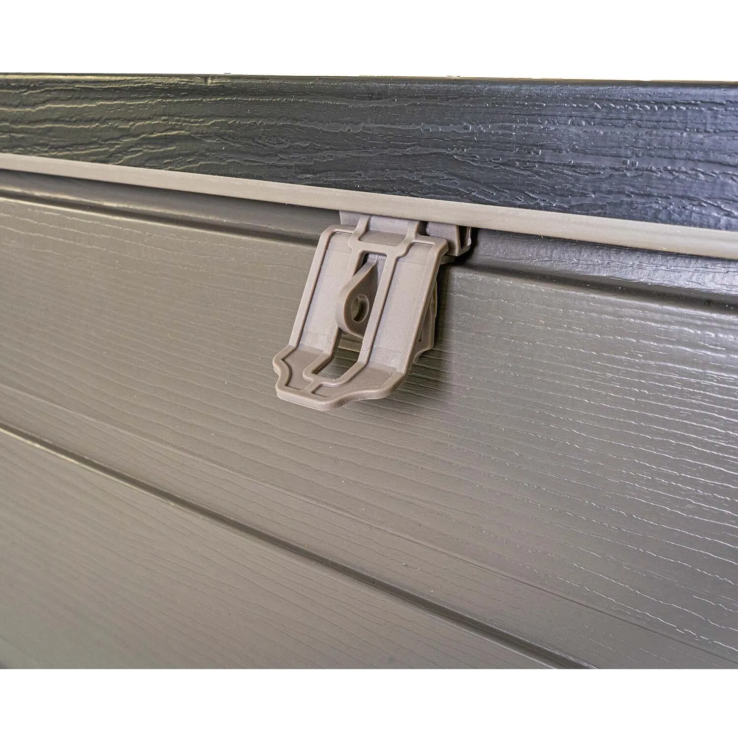 AJUNION 390L 103 Gallons Storage Box Outdoor Plastic Garden Storage Box for Poolside Patio