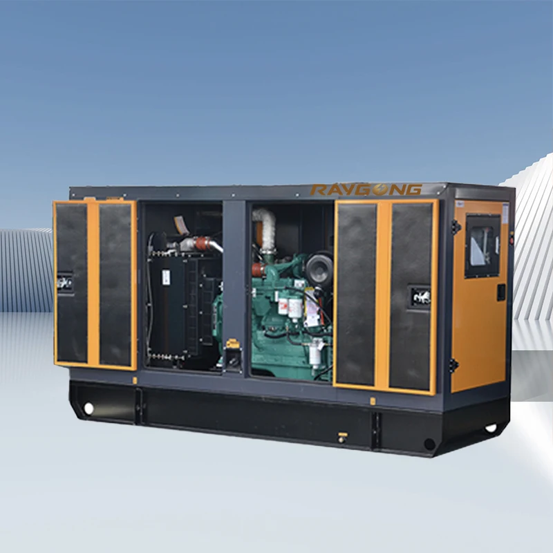 Industry Using Water Cooled 50KW 50KVA Super Silent generator 3 phase auto silent diesel generator whole house generator