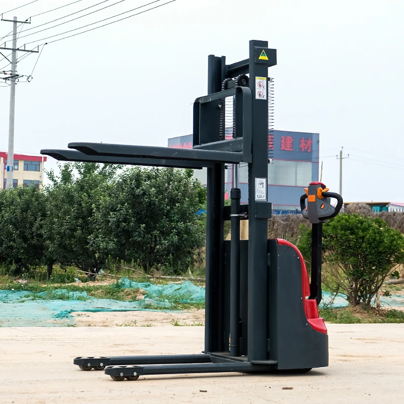 WELIFTRICH 1.2ton 1.5ton 2200lbs 3300lbs 48V battery full electric pallet stacker 3000mm