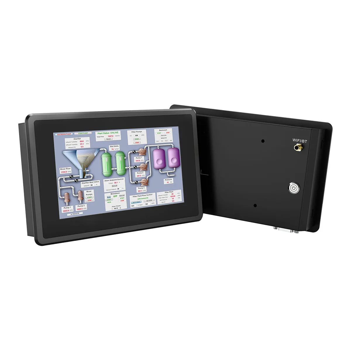 Lilliput PC703  7 inch 1000 nits high brightness rugged tablet PC with capacitive touch screen monitor