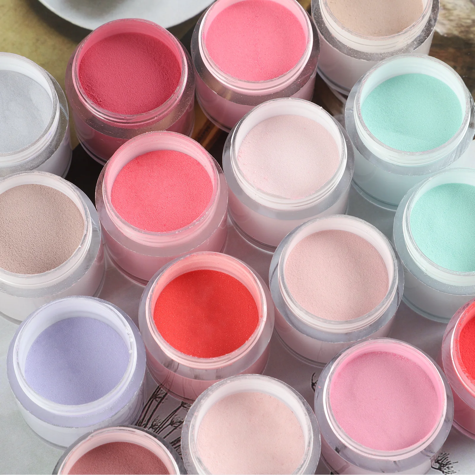 Acrylic Powder Custom Private Label 300+ Colors Wholesale Private Logo Nail Acrylic Powder For Nail Extension Dipping Powder