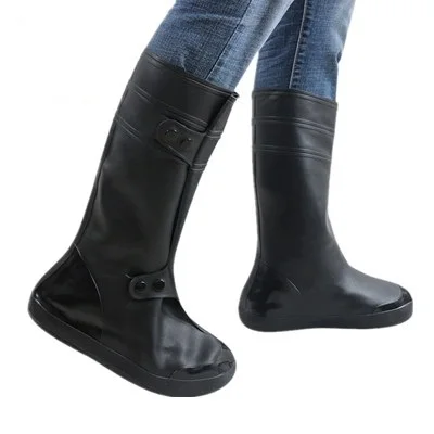 Anti slip Outdoor Shoe Protective Unisex Durable Good Quality Reusable Waterproof Shoe Covers PVC Rain Cover Shoes