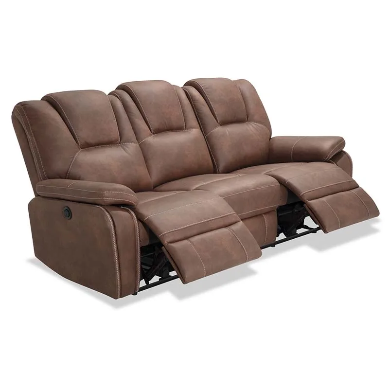 Double Loveseat Leather Recliner Sofa Home Cinema Reclining Sectional Sofa Set Sectional Sofa With Recliner