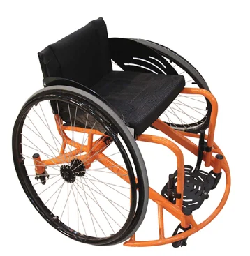 Leisure Sport Lightweight Aluminum Training Basketball Wheelchair for Disabled