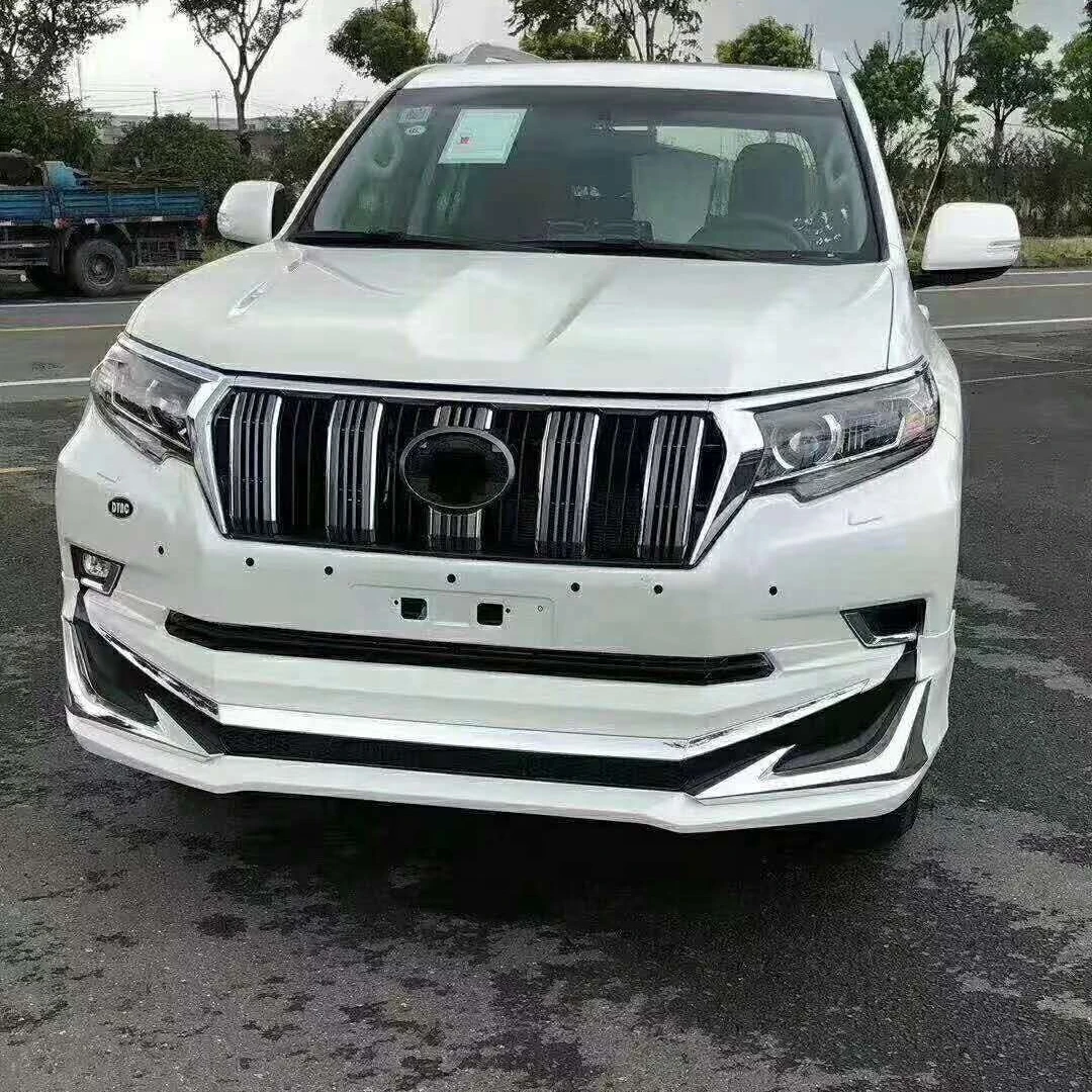 Forcar аксессуары решетка Противотуманные фары 2010-2017 обновление для Toyota prado 150 Комплект кузова fj150 передний бампер 2020 prado Комплект кузова
