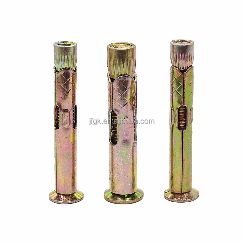 China Manufacture Custom Size Screw Expansion Shield Anchor Zinc Alloy Anchor Bolts