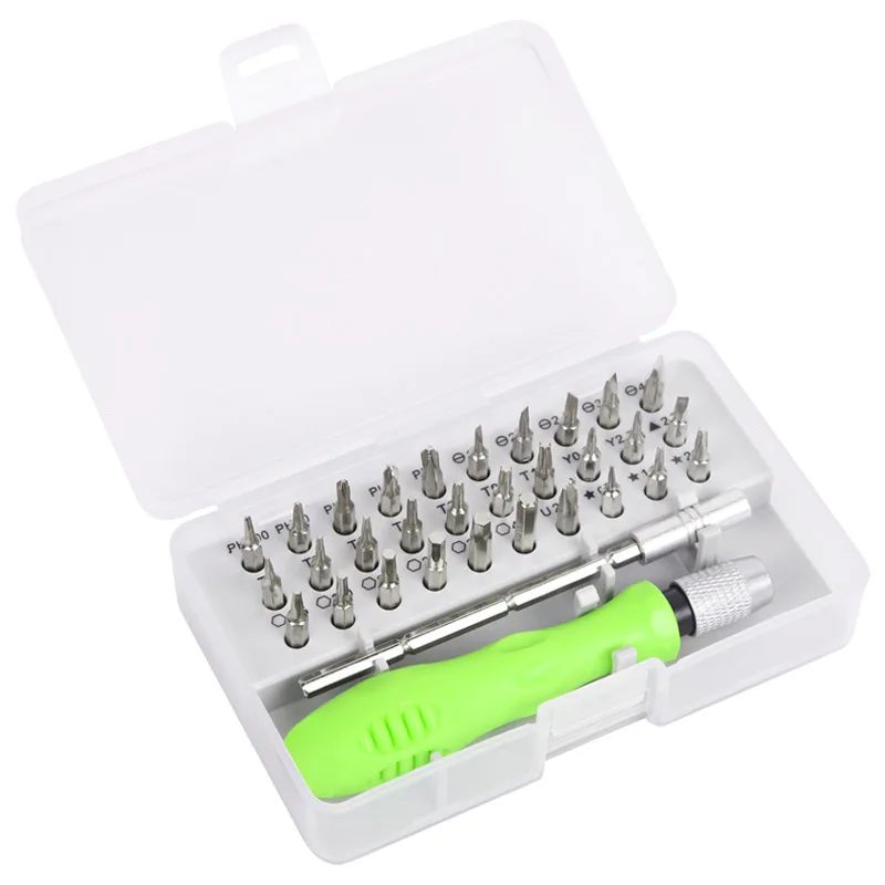 32 in 1 Multifunctional Screwdriver Set for Apple Phone Repair Household Combination Tools Screwdriver Small Cross