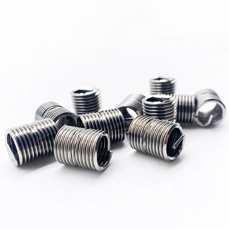 304 Stainless Steel M2 M3 M4 M5 M6 M8 M10 Helicoils Plus Screwlock Thread Insert for Metals