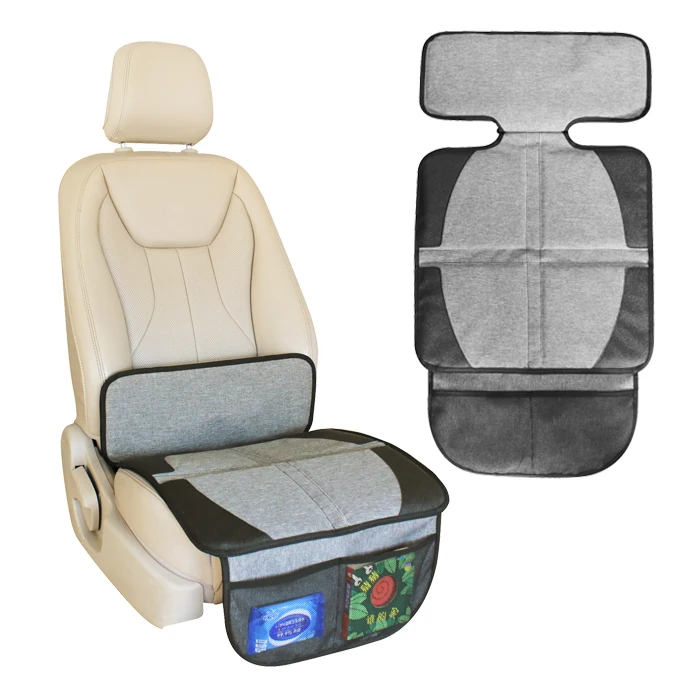 Safety car Seat Protector and dog Car Seat Cover with kick mat