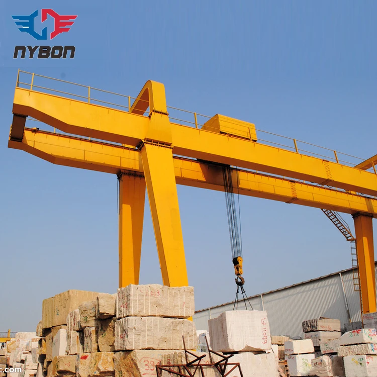 40 тонн мрамора козловой кран с двойной луч