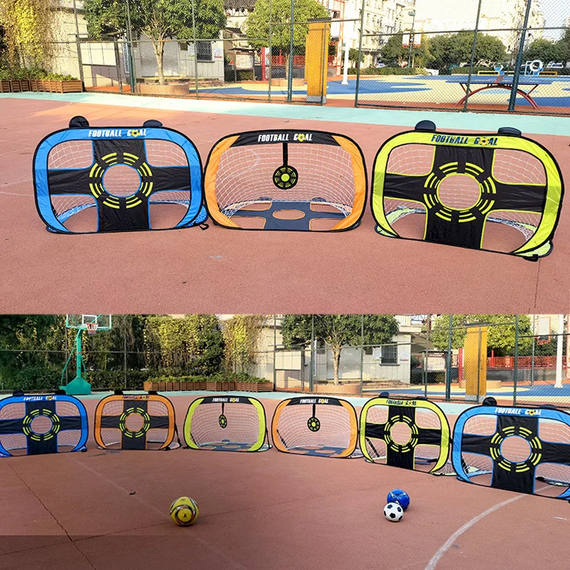 Factory Supply Foldable Pop-up Practical Football Net For Kids
