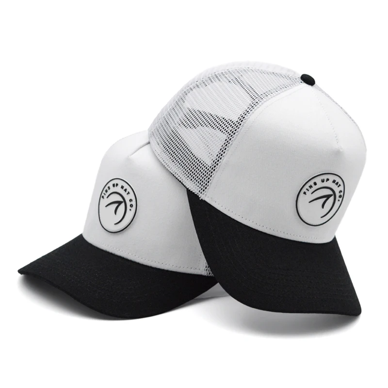 Logo Trucker Hat Custom Trucker Hat Dropshipping Embroidered Patch Trucker Hat