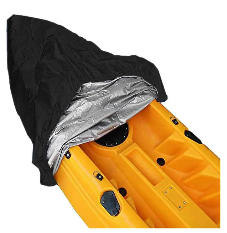 Водонепроницаемый Пыленепроницаемый Чехол для лодки каноэ из полиэстера, защита от УФ-защиты, солнцезащитный крем для рыбалки, Каяка