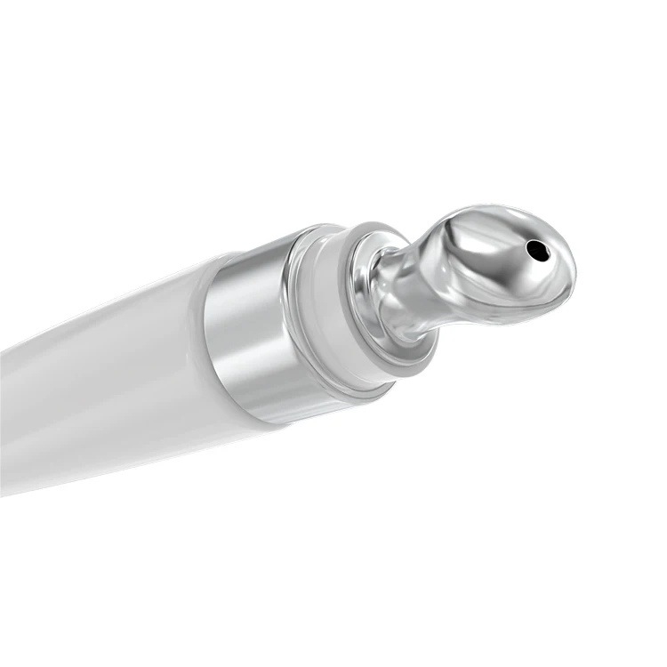 Custom Vibration Zinc Alloy Soft Massage Eye Cream Cosmetic Tube Packaging For Eye Cream Container