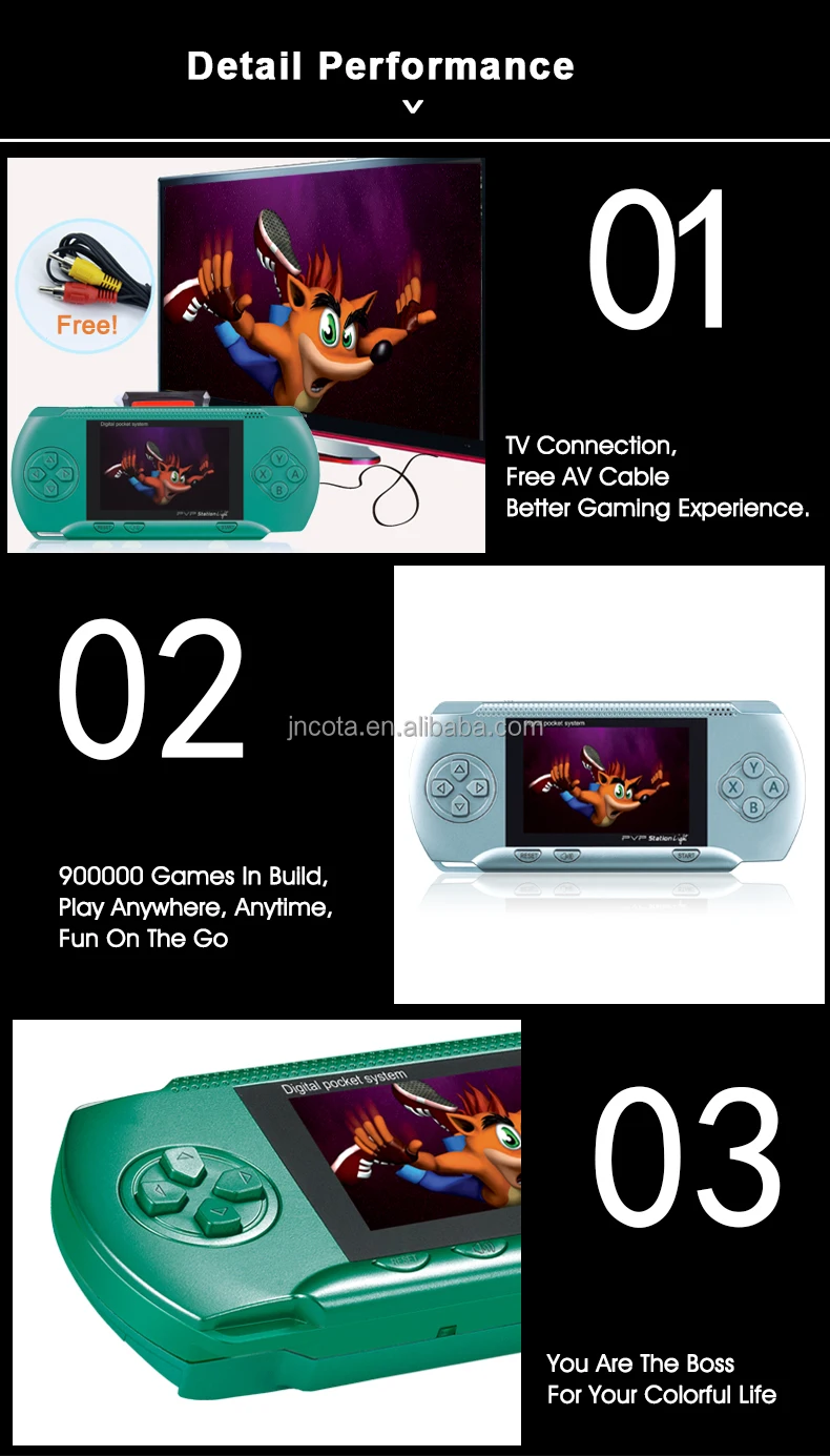 2.4 inc FC Retro Classic Game Console Portable Handheld Game Players 8 Bit Games Console PVP 3000 Station Light For Kid