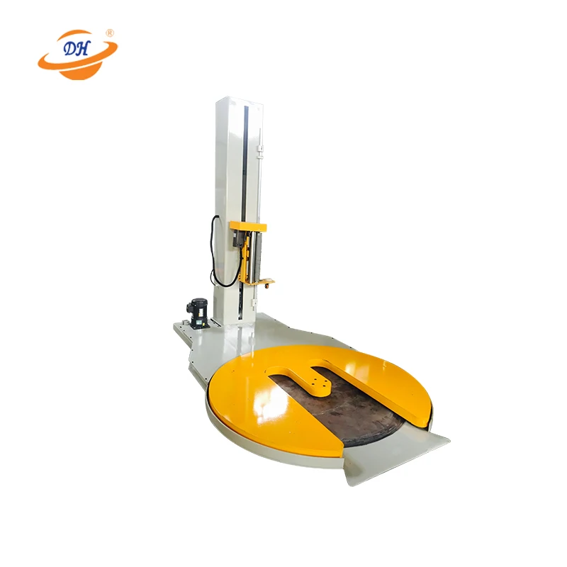 M-type pallet winding machine pre-stretch film palletizing forklift type winding machinery