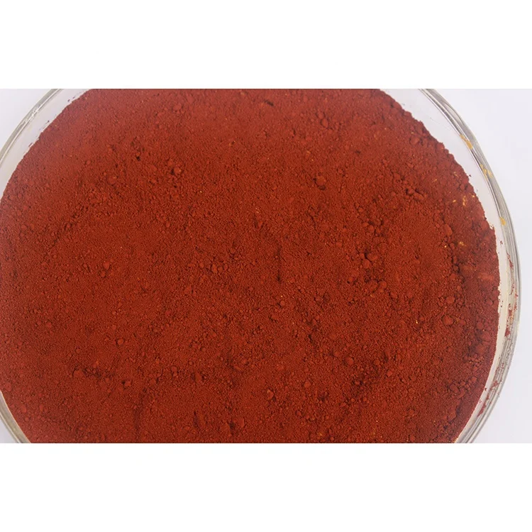 Китайские цены по прейскуранту завода-изготовителя краситель оксид железа красный пигмент порошок неорганический порошок