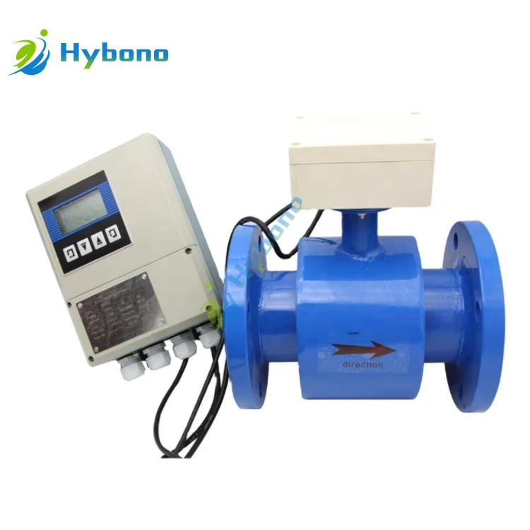 Digital flowmeter electronic flow meter industrial intelligent sewage water magnetic electromagnetic flowmeter