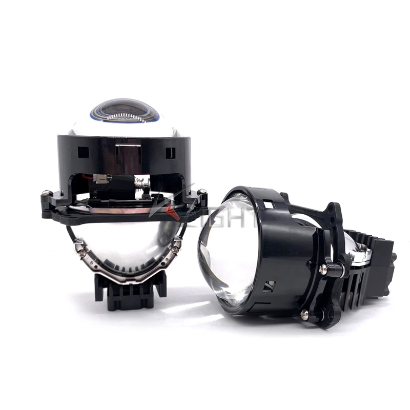 Bi Led проекционный объектив матрица Бифокальная передняя фара мотоцикла круглая фара для мотоцикла