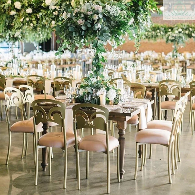 Modern furniture special design nordic metal stacking dining chair for sale