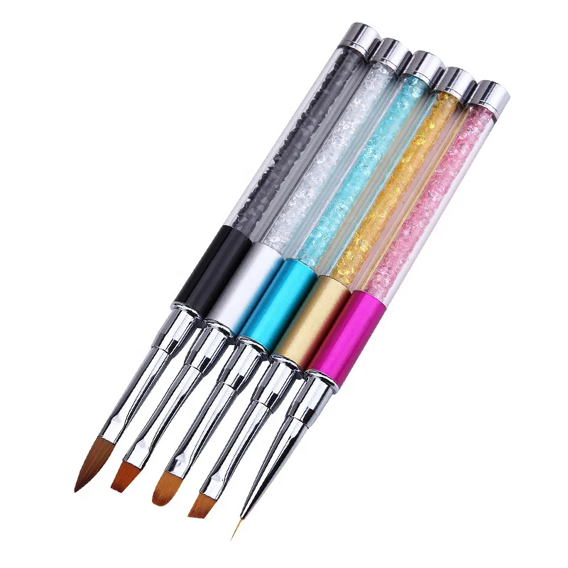 Nail Brushes for nail art Manicure Brush Set Line Flower Pen Dotting Painting Design Acrylic Nail Gel Brush