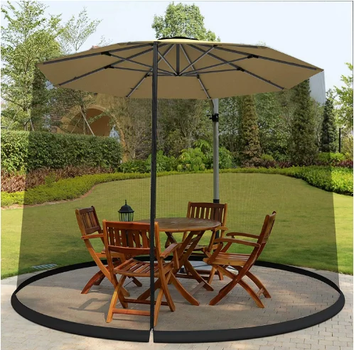 Outdoor Polyester Mesh Net Screen Large Hanging Netting Patio Umbrella Jumbo Gazebo Mosquito Net