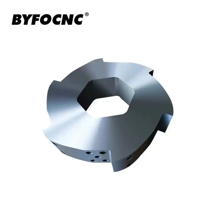 Twin shaft E waste circuit board shredder blades crap metal plastic shredder recycling knives