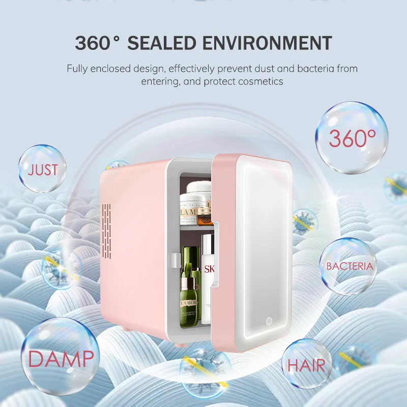Mini Refrigerator Freezer 12v 24v Mini Fridge, Silent Mini Fridge 4l