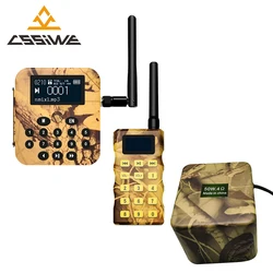 Long distance control waterproof sika deer bird sound mp3 player caller
