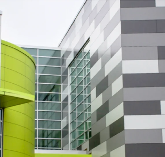 Brikley modern design compact laminate exterior wall cladding HPL cladding wall panel facade panel outdoor decoration